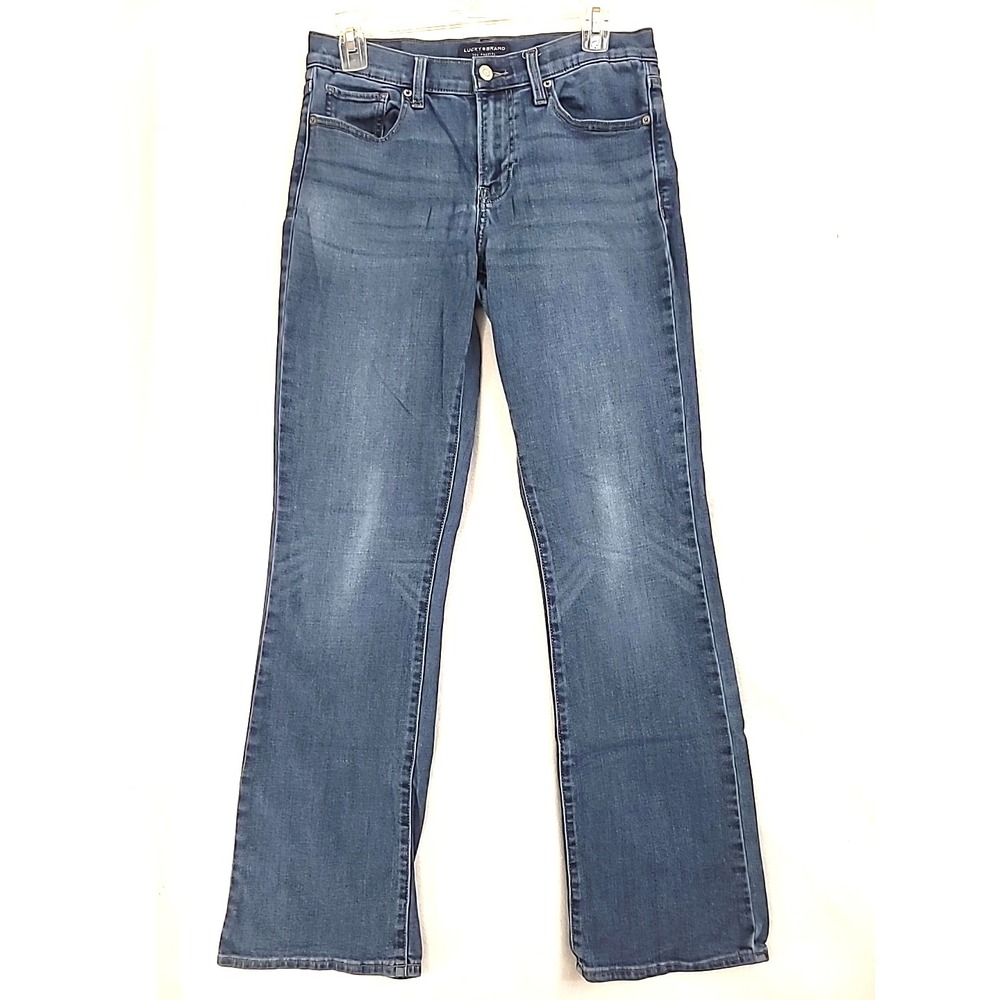 Lucky Brand Womens Jeans Sz 8 29 Med Wash Mid‎ Rise Sweet Boot